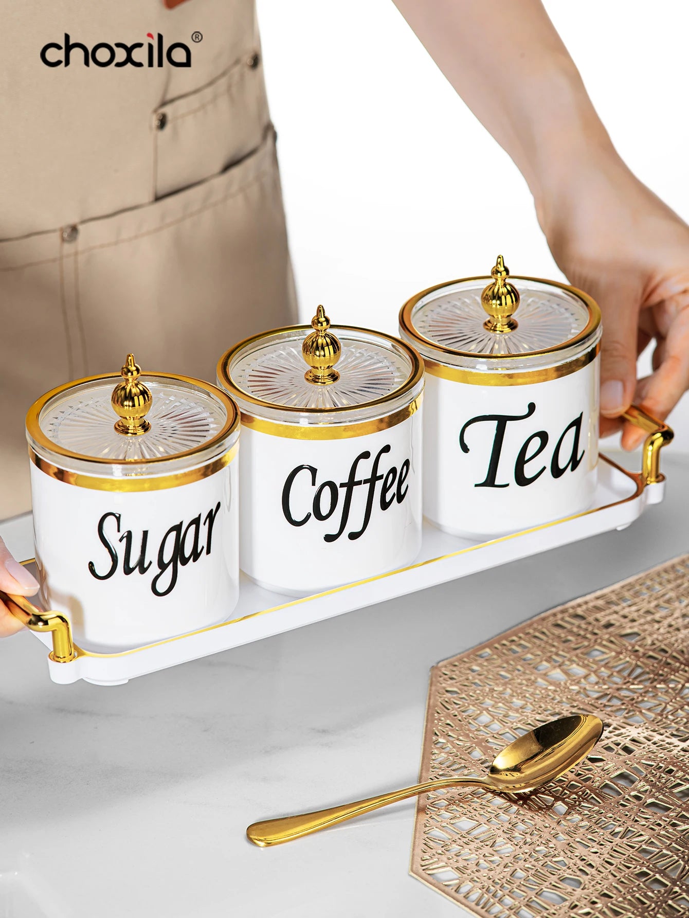 4 Stück Kaffe , Tee Set aus Keramik