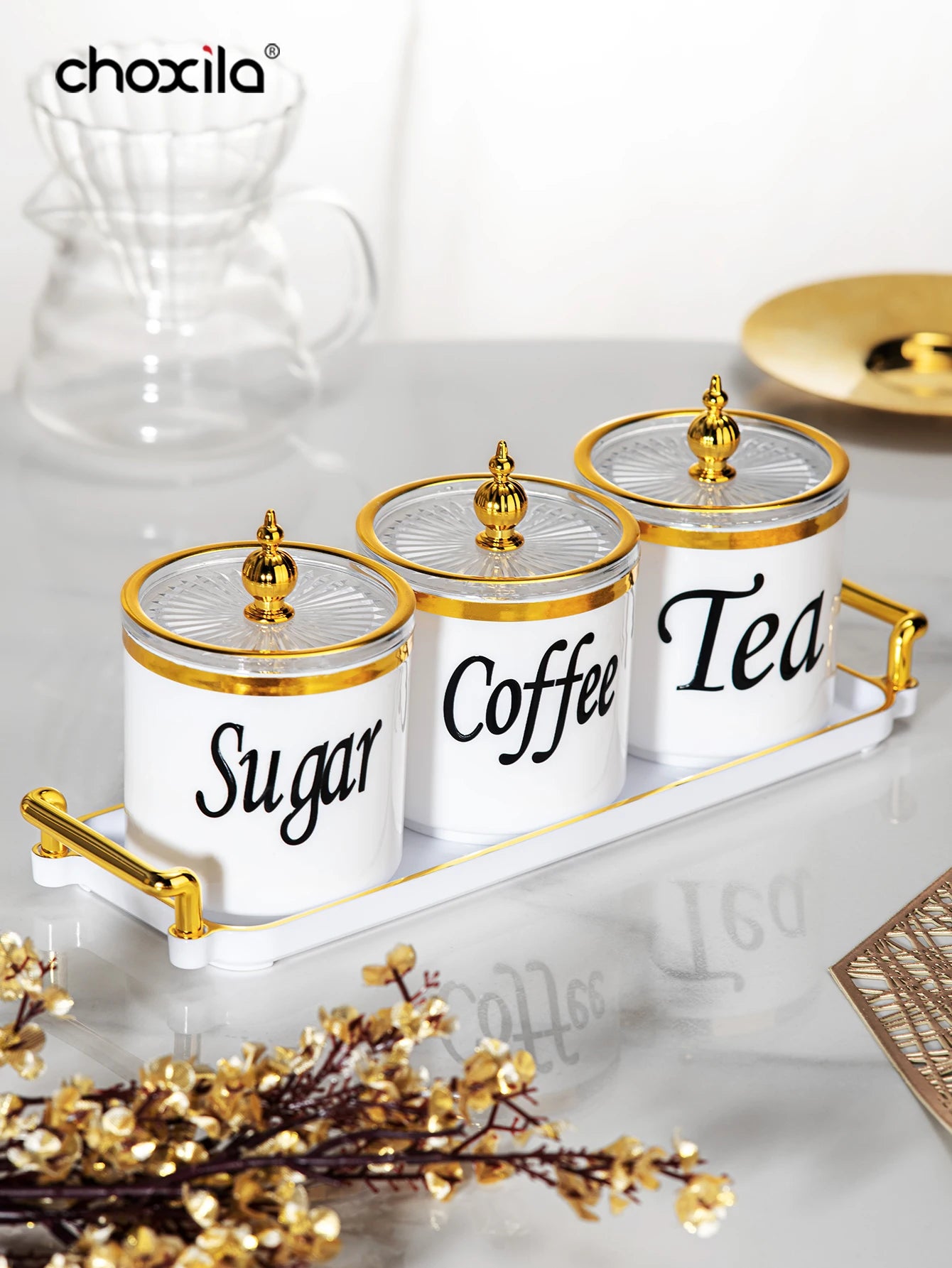 4 Stück Kaffe , Tee Set aus Keramik