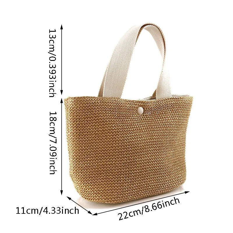 Bohemian Damen Taschen Rattan