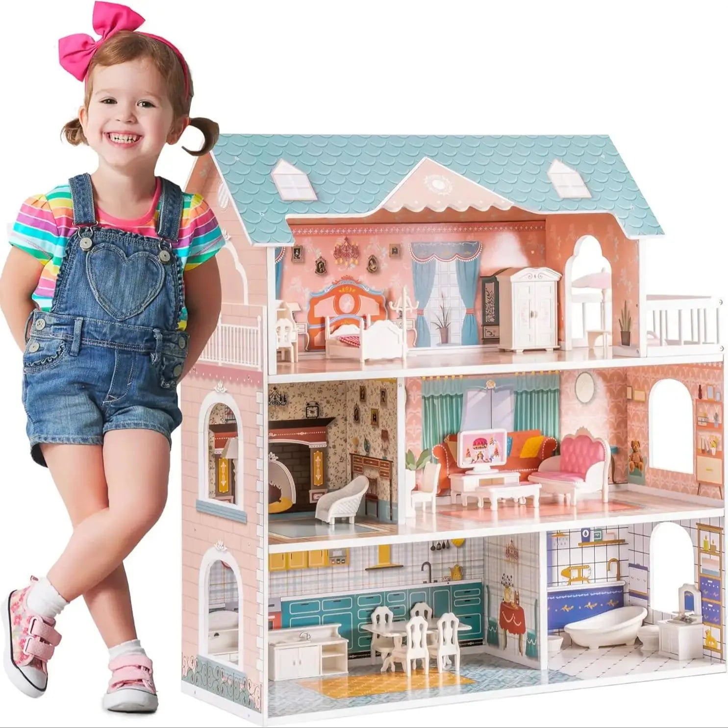 Barbie Haus aus Holz 3+ Jahre