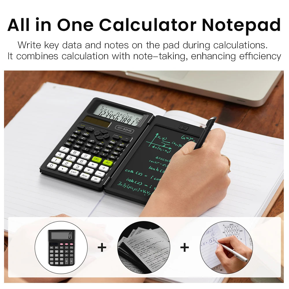 All in One Taschenrechner mit Notizfunktion