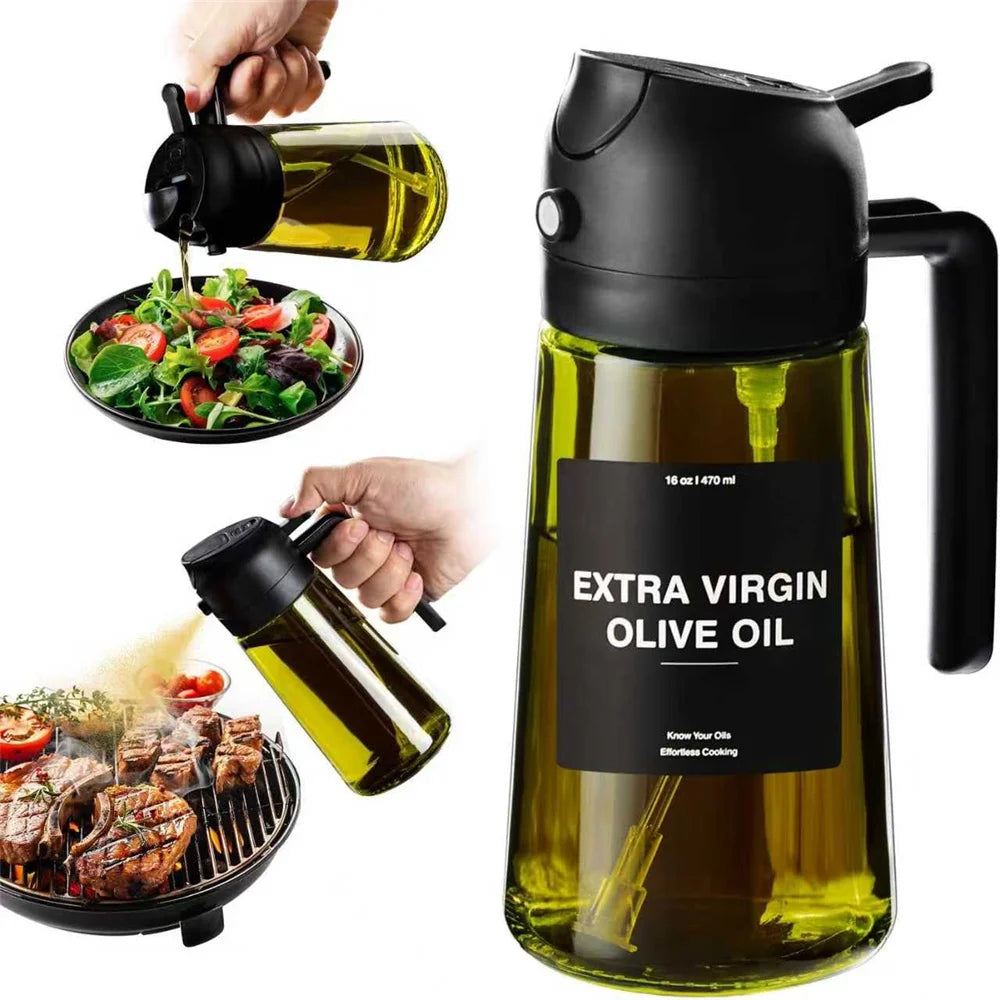 2-in-1 Oil Sprayer & Dispenser -470 ml